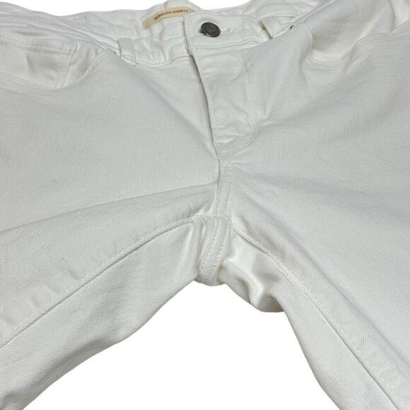 Levi’s white denim classic Bermuda shorts size 30 - Picture 12 of 13